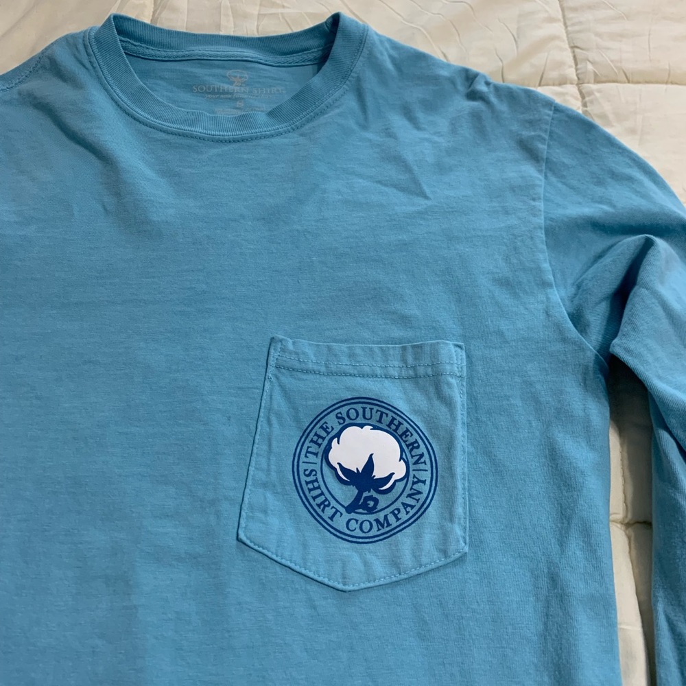southern shirt co long sleeve - preppy sz small